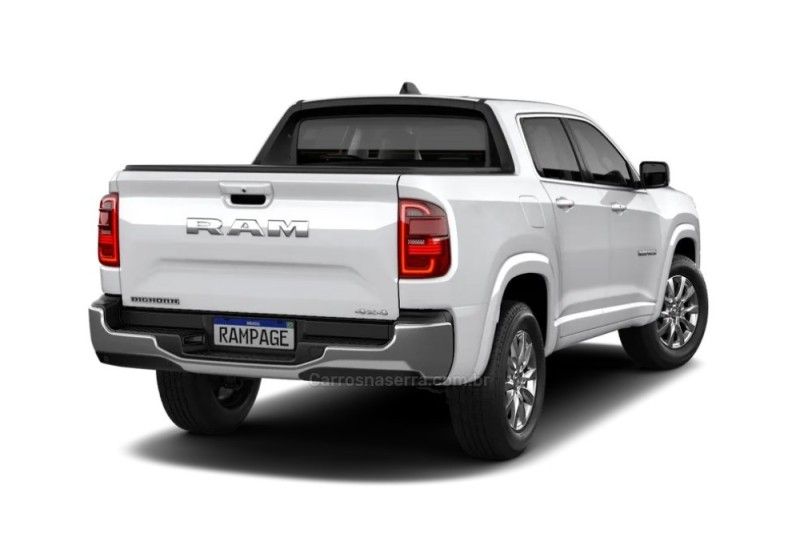 RAM RAMPAGE 2.2 BIG HORN TURBO 4X4 2026/2026 ÓTIMA CAR FLORES DA CUNHA / Carros no Vale