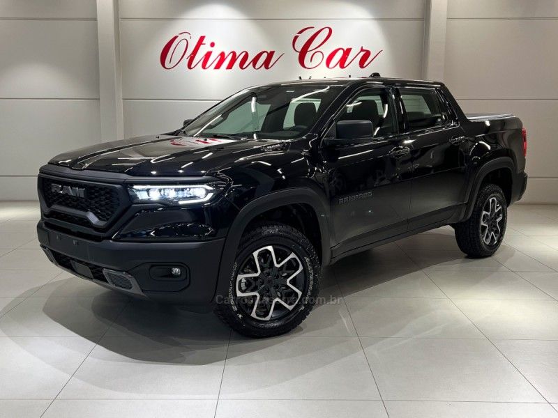 RAM RAMPAGE 2.2 REBEL 4X4 TURBO 2026/2026 ÓTIMA CAR FLORES DA CUNHA / Carros no Vale