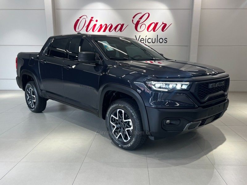 RAM RAMPAGE 2.2 REBEL 4X4 TURBO 2026/2026 ÓTIMA CAR FLORES DA CUNHA / Carros no Vale
