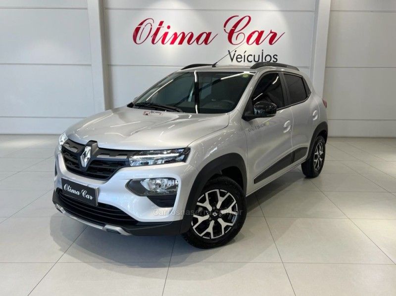 RENAULT KWID 1.0 12V OUTSIDER 2024/2025 ÓTIMA CAR FLORES DA CUNHA / Carros no Vale