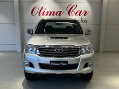 TOYOTA HILUX 3.0 SRV TOP 4X4 CD 16V TURBO INTERCOOLER 2013/2014 ÓTIMA CAR FLORES DA CUNHA / Carros no Vale