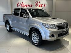 TOYOTA HILUX 3.0 SRV TOP 4X4 CD 16V TURBO INTERCOOLER 2013/2014 ÓTIMA CAR FLORES DA CUNHA / Carros no Vale
