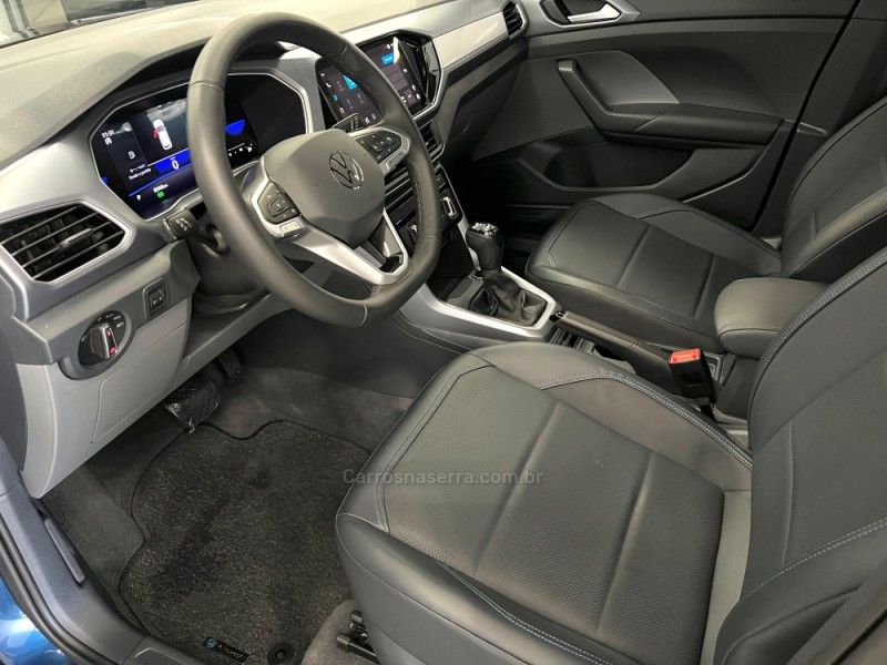 VOLKSWAGEN T-CROSS 1.0 TSI 12V 2023/2024 ÓTIMA CAR FLORES DA CUNHA / Carros no Vale