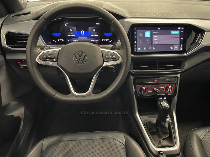 VOLKSWAGEN T-CROSS 1.0 TSI 12V 2023/2024 ÓTIMA CAR FLORES DA CUNHA / Carros no Vale