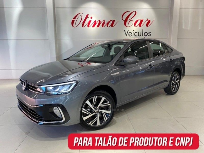 VOLKSWAGEN VIRTUS 1.0 200 TSI HIGHLINE 2026/2026 ÓTIMA CAR FLORES DA CUNHA / Carros no Vale