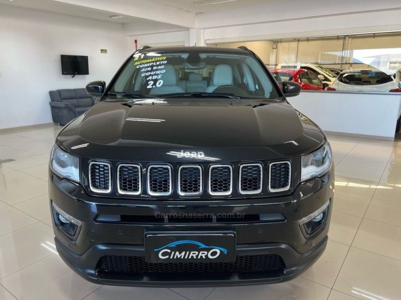 JEEP COMPASS 2.0 16V LONGITUDE 2021/2021 CIMIRRO AUTOMÓVEIS TAQUARA / Carros no Vale