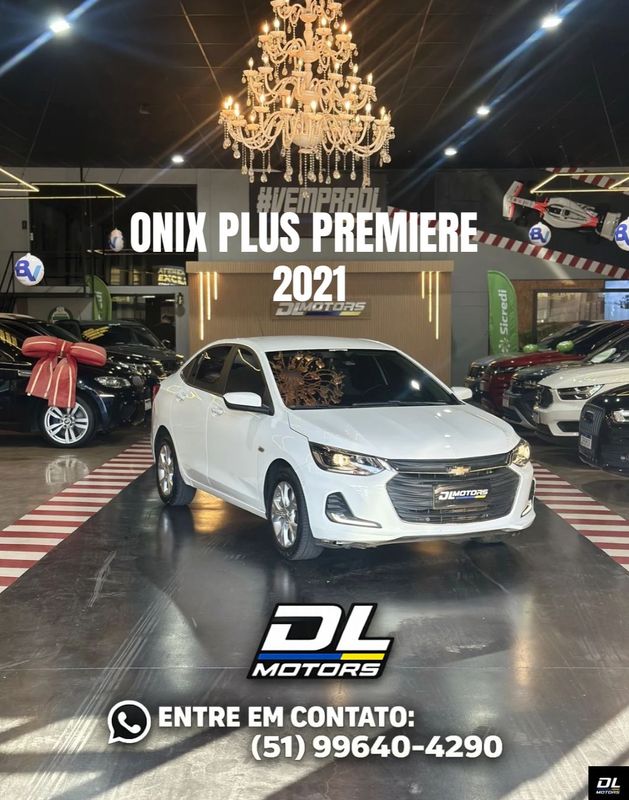 Chevrolet Onix Sedan Plus Lt 1.0 12v Tb 2020/2021 DL MOTORS LAJEADO / Carros no Vale