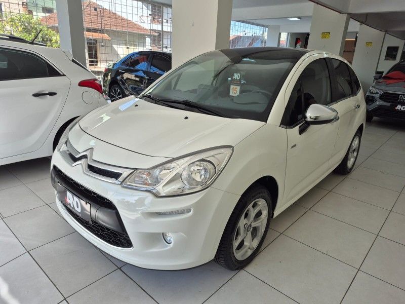 CITROËN C3 1.6 EXCLUSIVE BVA 16V 2014/2015 ANDRIGO VEÍCULOS CAXIAS DO SUL / Carros no Vale