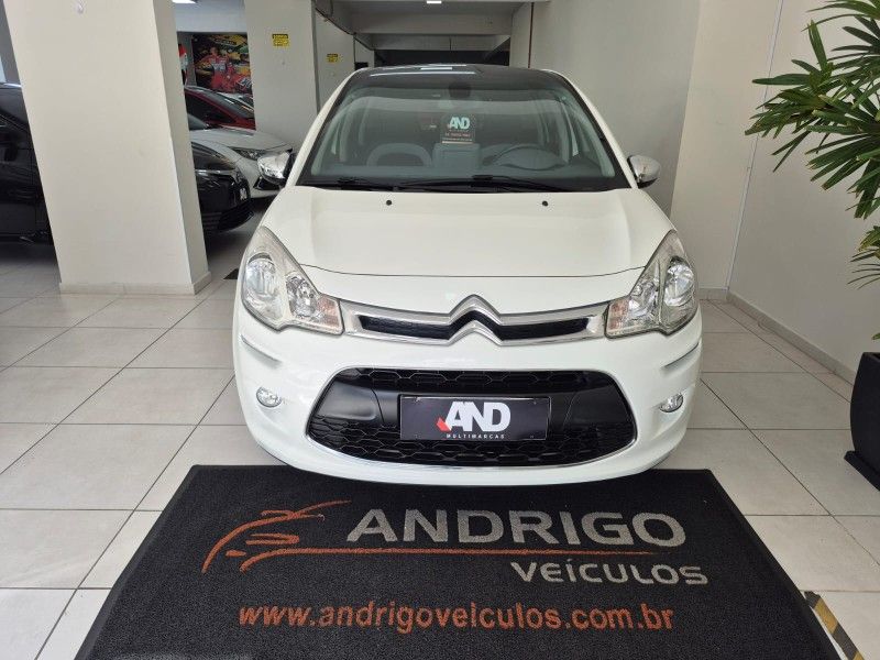 CITROËN C3 1.6 EXCLUSIVE BVA 16V 2014/2015 ANDRIGO VEÍCULOS CAXIAS DO SUL / Carros no Vale