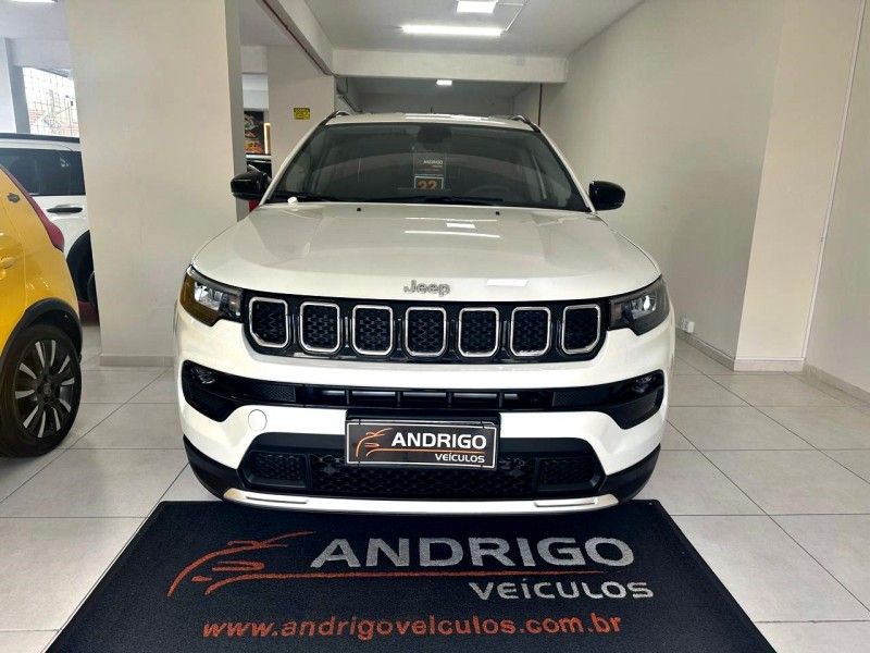 JEEP COMPASS 1.3 LONGITUDE T270 16V TURBO 4X2 2022/2022 ANDRIGO VEÍCULOS CAXIAS DO SUL / Carros no Vale JEEP COMPASS 1.3 LONGITUDE T270 16V TURBO 4X2 2022/2022 ANDRIGO VEÍCULOS CAXIAS DO SUL / Carros no Vale