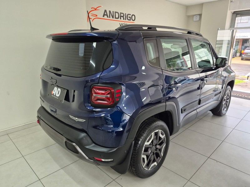 JEEP RENEGADE 1.3 TRAILHAWK T270 16V TURBO 4×4 2022/2022 ANDRIGO VEÍCULOS CAXIAS DO SUL / Carros no Vale