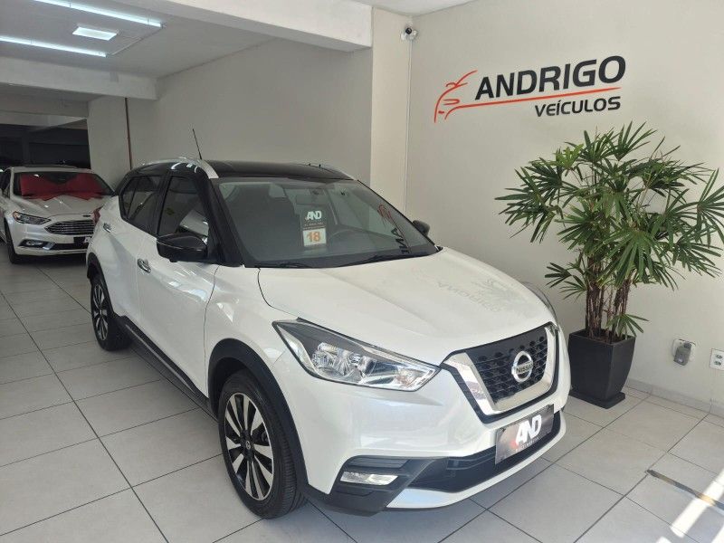 NISSAN KICKS 1.6 16V SL PACK PLUS XTRONIC 2017/2018 ANDRIGO VEÍCULOS CAXIAS DO SUL / Carros no Vale
