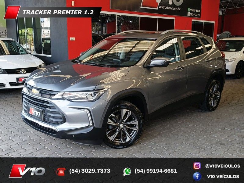 CHEVROLET TRACKER 1.2 12V PREMIER TURBO 2021/2021 V10 VEÍCULOS CAXIAS DO SUL / Carros no Vale