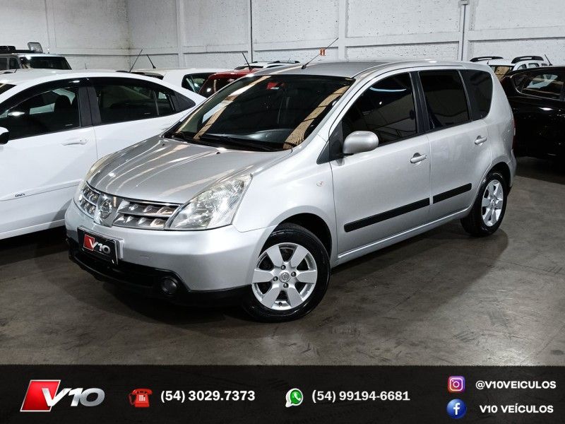 NISSAN LIVINA 1.6 SL 16V 2009/2010 V10 VEÍCULOS CAXIAS DO SUL / Carros no Vale NISSAN LIVINA 1.6 SL 16V 2009/2010 V10 VEÍCULOS CAXIAS DO SUL / Carros no Vale