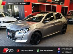 PEUGEOT 208 1.0 FIREFLY STYLE 2023/2024 V10 VEÍCULOS CAXIAS DO SUL / Carros no Vale
