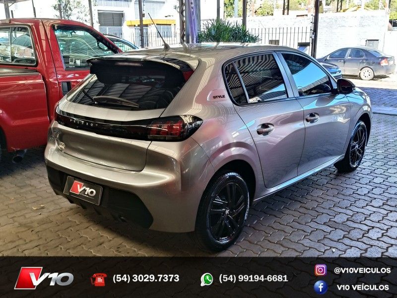 PEUGEOT 208 1.0 FIREFLY STYLE 2023/2024 V10 VEÍCULOS CAXIAS DO SUL / Carros no Vale