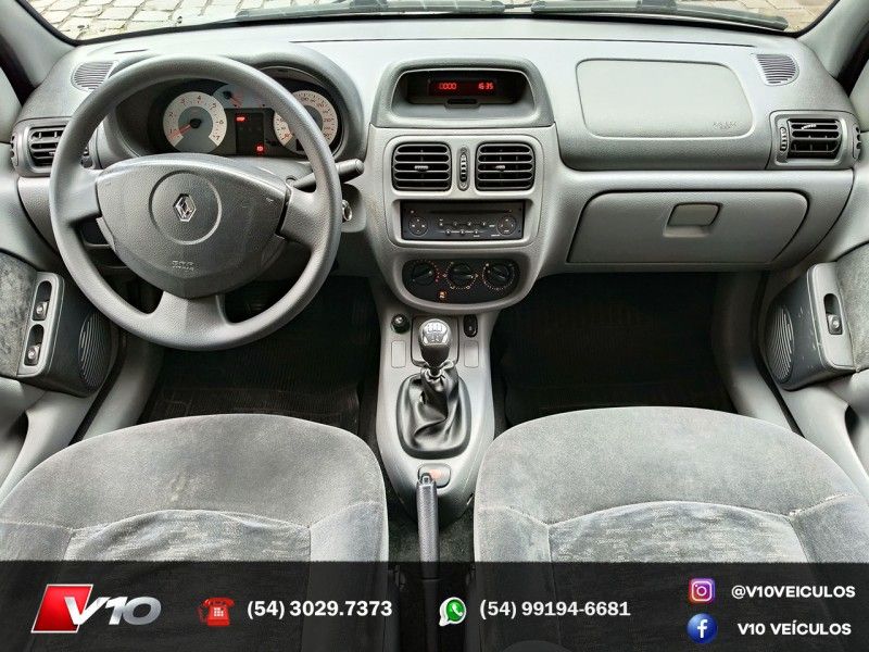 RENAULT CLIO 1.6 PRIVILÉGE SEDAN 16V 2006/2007 V10 VEÍCULOS CAXIAS DO SUL / Carros no Vale