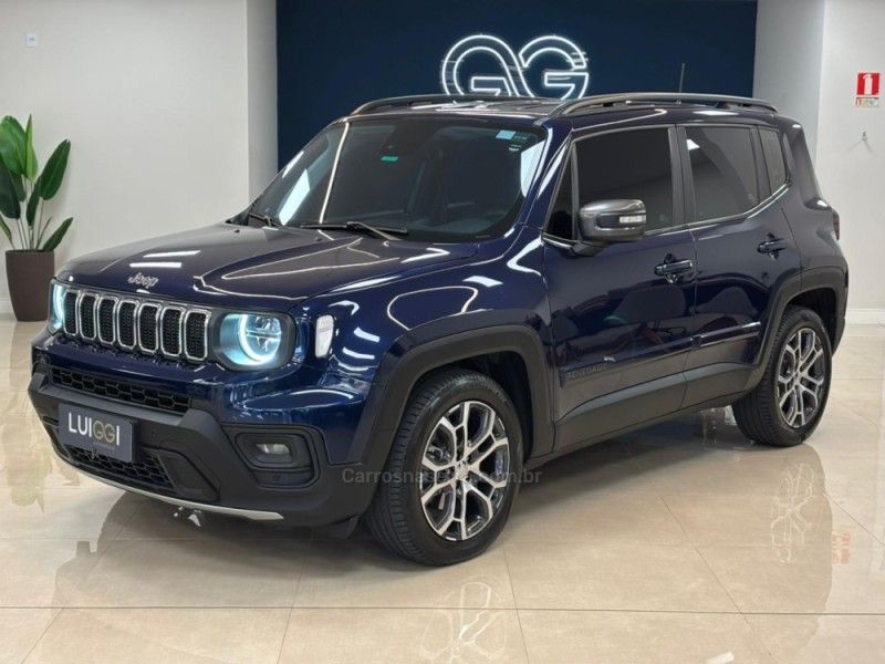 JEEP RENEGADE 1.3 16V LONGITUDE T270 TURBO 4X2 2024/2024 LUIGGI AUTOMÓVEIS CARLOS BARBOSA / Carros no Vale