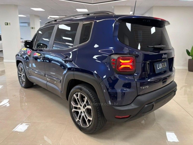 JEEP RENEGADE 1.3 16V LONGITUDE T270 TURBO 4X2 2024/2024 LUIGGI AUTOMÓVEIS CARLOS BARBOSA / Carros no Vale