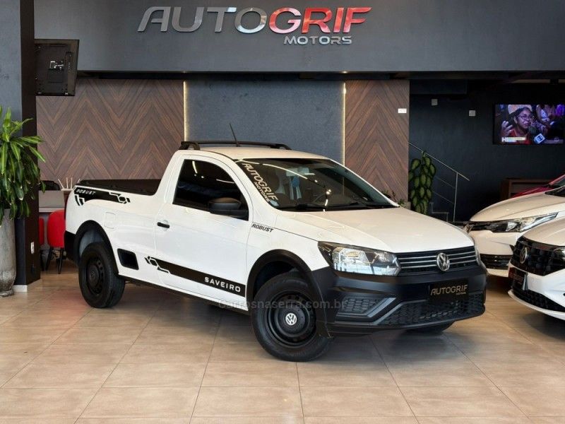 VOLKSWAGEN SAVEIRO 1.6 MSI ROBUST CS 8V 2019/2019 AUTOGRIF MOTORS CAMPO BOM / Carros no Vale