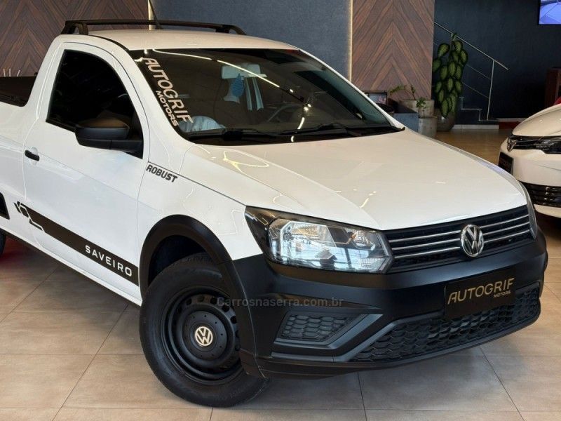 VOLKSWAGEN SAVEIRO 1.6 MSI ROBUST CS 8V 2019/2019 AUTOGRIF MOTORS CAMPO BOM / Carros no Vale