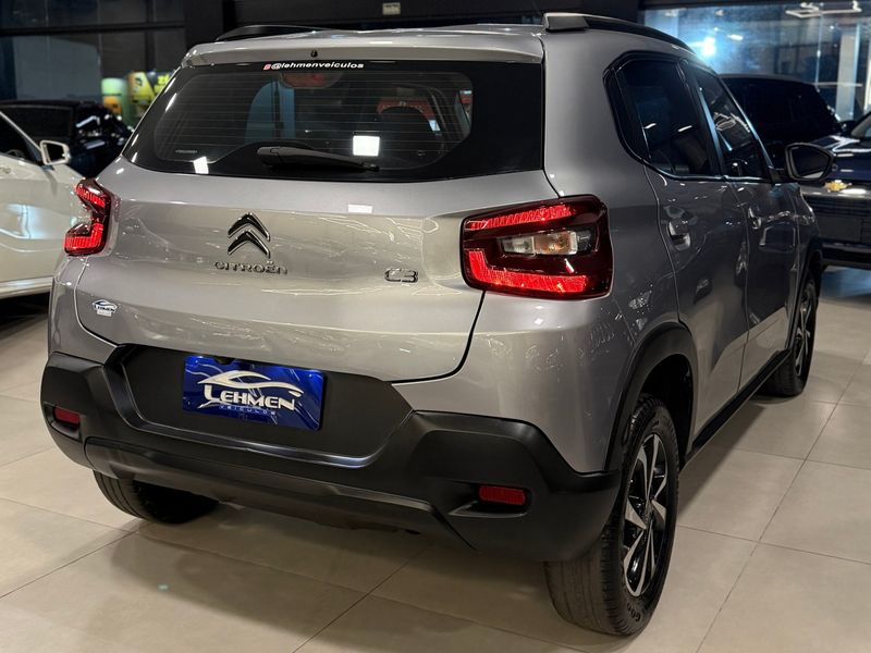 CITROEN C3 1.6 16V FEEL PACK AT6 2022/2023 LEHMEN VEÍCULOS VENÂNCIO AIRES / Carros no Vale