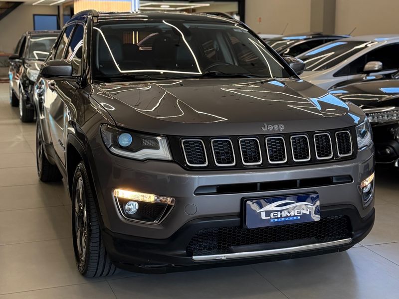 JEEP COMPASS 2.0 16V LIMITED 2017/2018 LEHMEN VEÍCULOS VENÂNCIO AIRES / Carros no Vale