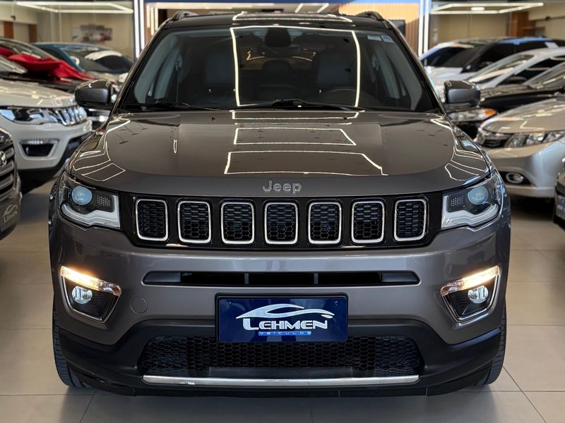 JEEP COMPASS 2.0 16V LIMITED 2017/2018 LEHMEN VEÍCULOS VENÂNCIO AIRES / Carros no Vale