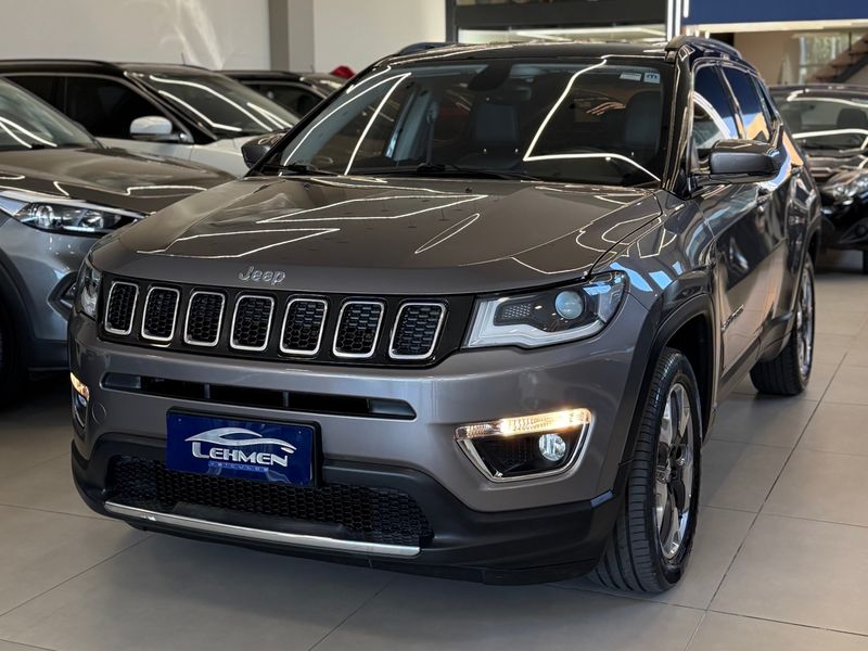 JEEP COMPASS 2.0 16V LIMITED 2017/2018 LEHMEN VEÍCULOS VENÂNCIO AIRES / Carros no Vale