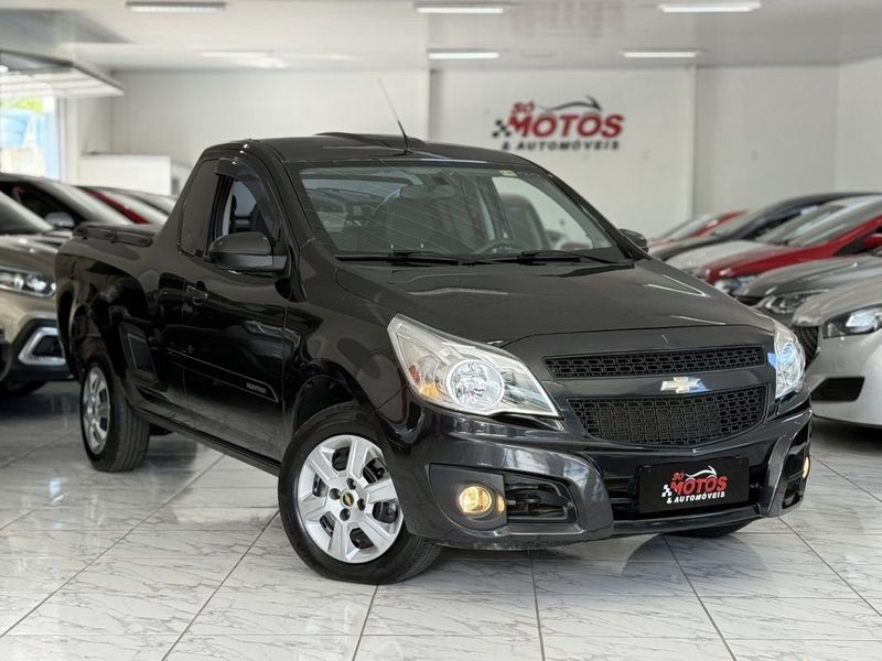 CHEVROLET MONTANA LS 1.4 PRETA 2015 SÓ MOTOS E AUTOMÓVEIS SANTA CRUZ DO SUL / Carros no Vale