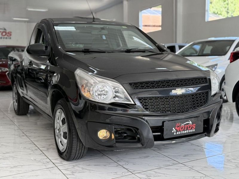 CHEVROLET MONTANA LS 1.4 PRETA 2015 SÓ MOTOS E AUTOMÓVEIS SANTA CRUZ DO SUL / Carros no Vale