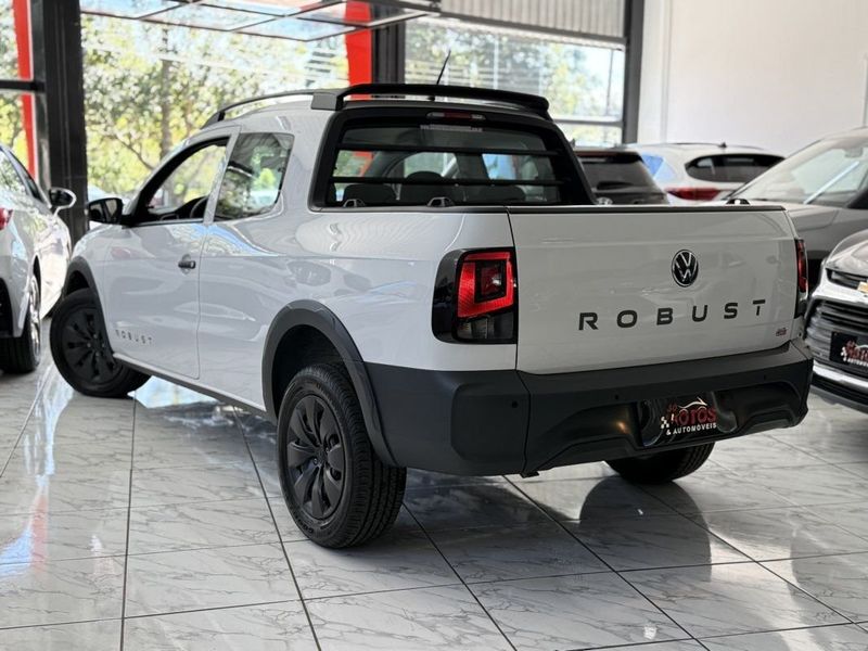 VOLKSWAGEN SAVEIRO ROBUST CD 1.6 2025 SÓ MOTOS E AUTOMÓVEIS SANTA CRUZ DO SUL / Carros no Vale
