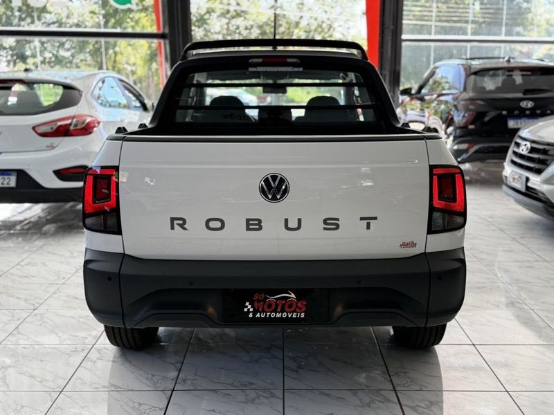 VOLKSWAGEN SAVEIRO ROBUST CD 1.6 2025 SÓ MOTOS E AUTOMÓVEIS SANTA CRUZ DO SUL / Carros no Vale