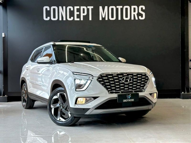 Hyundai Creta Limited 1.0 TB 12V Flex Aut. 2022/2023 CONCEPT MOTORS PASSO FUNDO / Carros no Vale