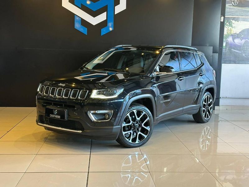 Jeep Compass LIMITED 2.0 4×2 Flex 16V Aut. 2019/2019 CONCEPT MOTORS PASSO FUNDO / Carros no Vale