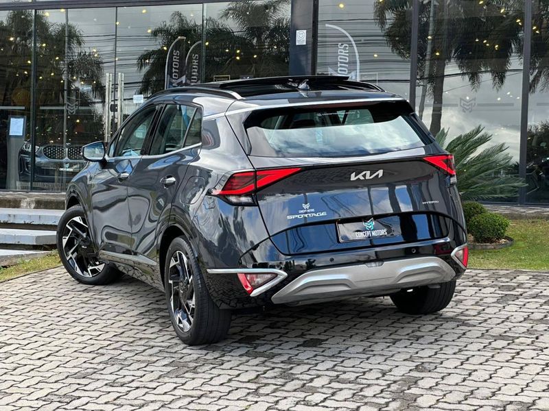 Kia Sportage EX Prestige 1.6 T-GDI (HÃ­brido) 2023/2024 CONCEPT MOTORS PASSO FUNDO / Carros no Vale