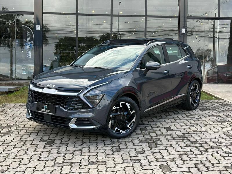 Kia Sportage EX Prestige 1.6 T-GDI (HÃ­brido) 2023/2024 CONCEPT MOTORS PASSO FUNDO / Carros no Vale