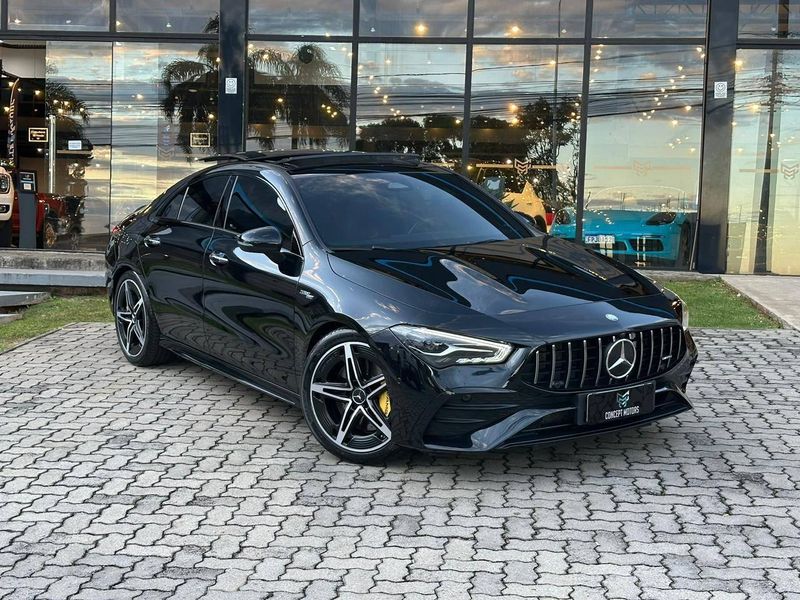 Mercedes-Benz CLA-35 AMG Line 2.0 TB Aut (HÃ­brido) 2024/2025 CONCEPT MOTORS PASSO FUNDO / Carros no Vale