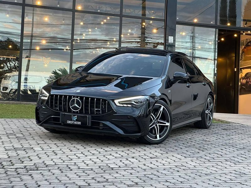 Mercedes-Benz CLA-35 AMG Line 2.0 TB Aut (HÃ­brido) 2024/2025 CONCEPT MOTORS PASSO FUNDO / Carros no Vale