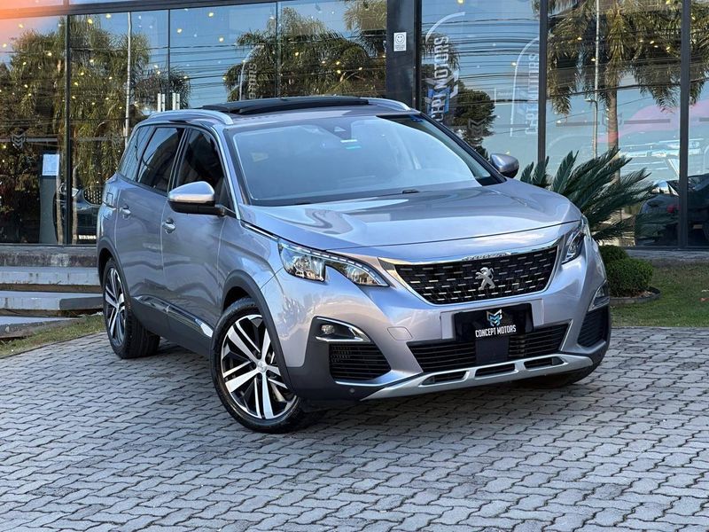 Peugeot 5008 Griffe Pack 1.6 Turbo 16V 5p Aut. 2018/2019 CONCEPT MOTORS PASSO FUNDO / Carros no Vale Peugeot 5008 Griffe Pack 1.6 Turbo 16V 5p Aut. 2018/2019 CONCEPT MOTORS PASSO FUNDO / Carros no Vale