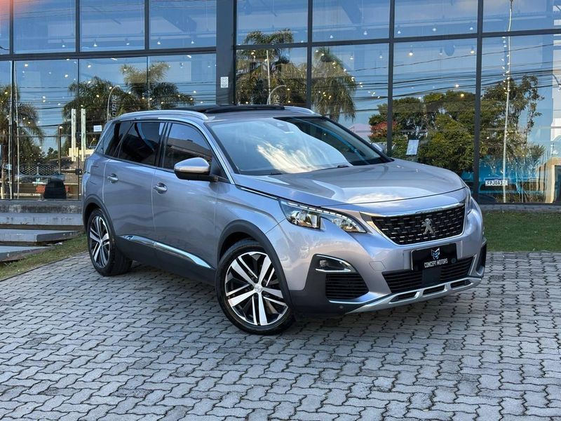 Peugeot 5008 Griffe Pack 1.6 Turbo 16V 5p Aut. 2018/2019 CONCEPT MOTORS PASSO FUNDO / Carros no Vale Peugeot 5008 Griffe Pack 1.6 Turbo 16V 5p Aut. 2018/2019 CONCEPT MOTORS PASSO FUNDO / Carros no Vale