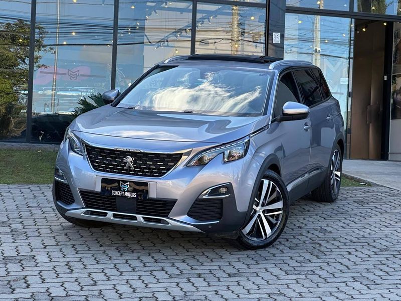 Peugeot 5008 Griffe Pack 1.6 Turbo 16V 5p Aut. 2018/2019 CONCEPT MOTORS PASSO FUNDO / Carros no Vale Peugeot 5008 Griffe Pack 1.6 Turbo 16V 5p Aut. 2018/2019 CONCEPT MOTORS PASSO FUNDO / Carros no Vale