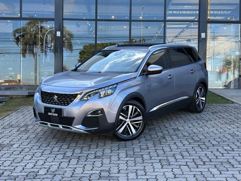 Peugeot 5008 Griffe Pack 1.6 Turbo 16V 5p Aut. 2018/2019 CONCEPT MOTORS PASSO FUNDO / Carros no Vale Peugeot 5008 Griffe Pack 1.6 Turbo 16V 5p Aut. 2018/2019 CONCEPT MOTORS PASSO FUNDO / Carros no Vale