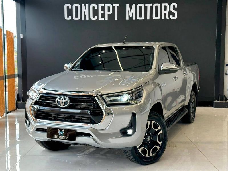 Toyota Hilux CD SRV 4×4 2.8 TDI Diesel Aut. 2024/2025 CONCEPT MOTORS PASSO FUNDO / Carros no Vale