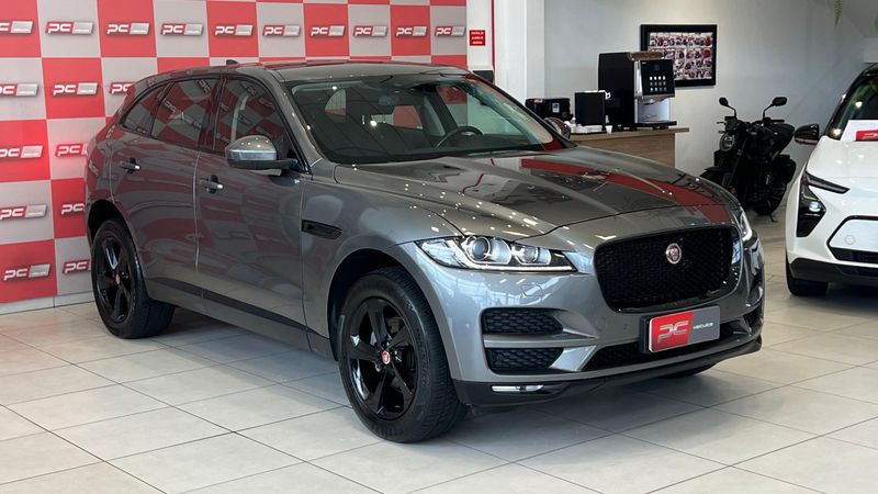 Jaguar F-Pace 2.0 Prestige 180cv 2017/2018 PC VEÍCULOS SANTA CRUZ DO SUL / Carros no Vale Jaguar F-Pace 2.0 Prestige 180cv 2017/2018 PC VEÍCULOS SANTA CRUZ DO SUL / Carros no Vale