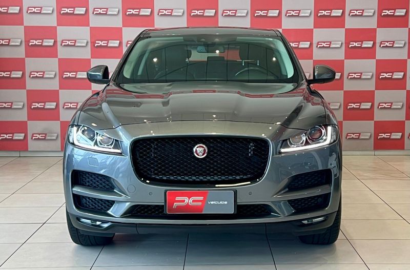 Jaguar F-Pace 2.0 Prestige 180cv 2017/2018 PC VEÍCULOS SANTA CRUZ DO SUL / Carros no Vale Jaguar F-Pace 2.0 Prestige 180cv 2017/2018 PC VEÍCULOS SANTA CRUZ DO SUL / Carros no Vale