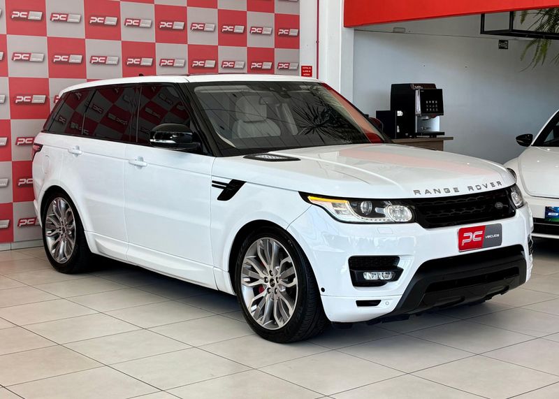 Land Rover Range R Sport Autob Dyn.SCHA 5.0 V8 2015/2015 PC VEÍCULOS SANTA CRUZ DO SUL / Carros no Vale