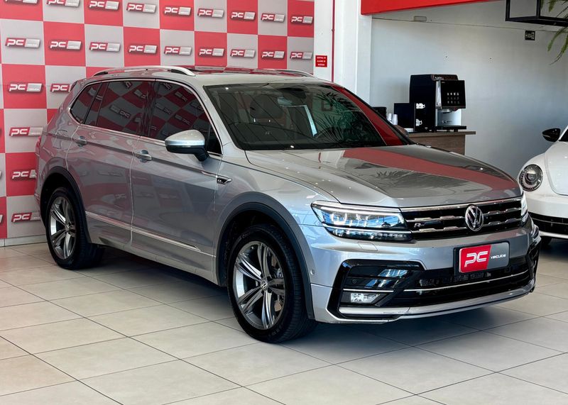 VOLKSWAGEN TIGUAN Allspac R-Line 350 TSI 2.0 4×4 2020/2021 PC VEÍCULOS SANTA CRUZ DO SUL / Carros no Vale