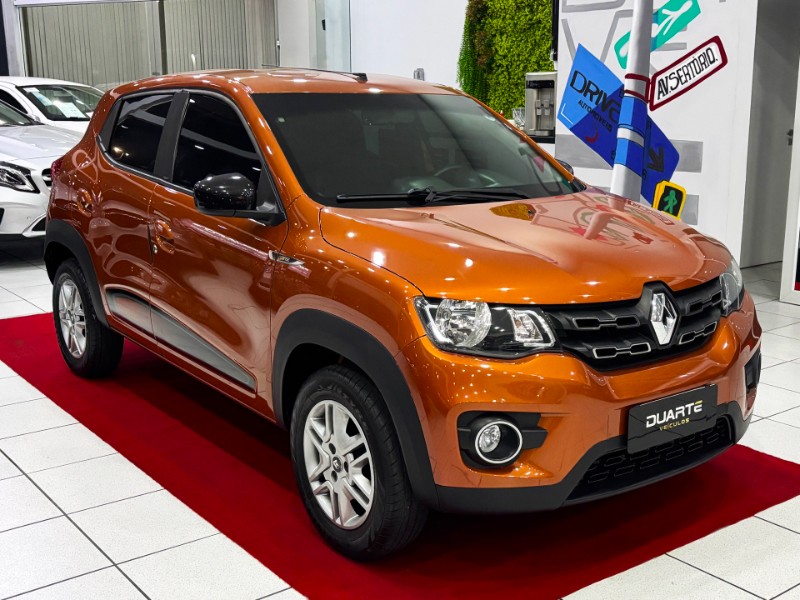 RENAULT KWID INTENSE 1.0 12V 2018/2019 DUARTE VEÍCULOS PORTO ALEGRE / Carros no Vale
