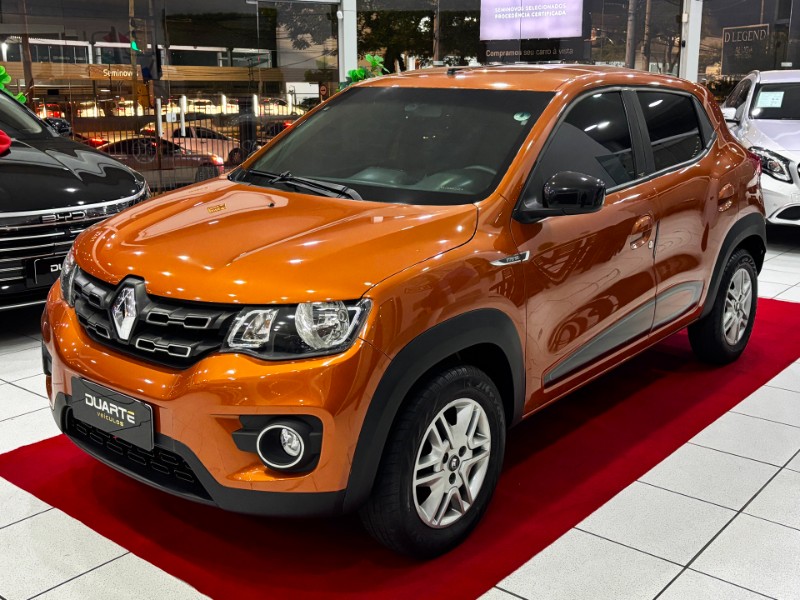RENAULT KWID INTENSE 1.0 12V 2018/2019 DUARTE VEÍCULOS PORTO ALEGRE / Carros no Vale